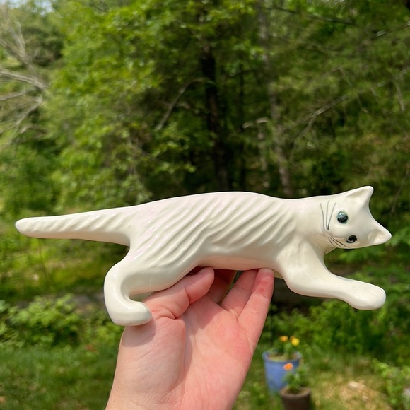 Vintage | Accents | Vintage Camark Rare 93s White Ceramic Climbing